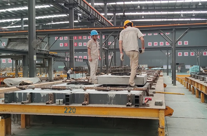 南昌市政建設集團一體化預制井蓋生產工藝流程 南昌市政建設集團一體化預制井蓋生產工藝流程