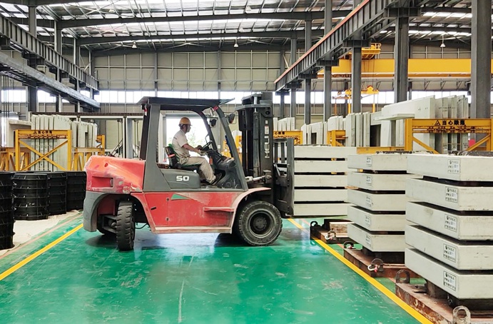 南昌市政建設集團一體化預制井蓋生產工藝流程 南昌市政建設集團一體化預制井蓋生產工藝流程