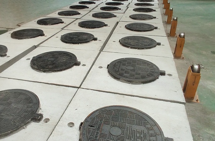 南昌市政建設集團一體化預制井蓋生產工藝流程 南昌市政建設集團一體化預制井蓋生產工藝流程