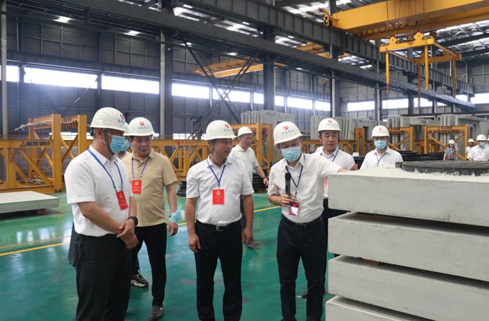 胡靈驅蒞臨市政遠大公司調研裝配式建筑 胡靈驅蒞臨市政遠大公司調研裝配式建筑