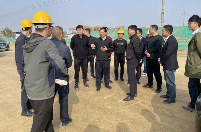 市政公用集團萬義輝深入朱橋東路綜合管廊及基礎設施建設工程、昌東三路道路建設工程檢查指導 市政公用集團萬義輝深入朱橋東路綜合管廊及基礎設施建設工程、昌東三路道路建設工程檢查指導