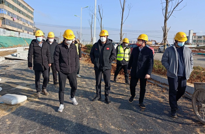 南昌市政建設集團領導班子深入項目一線開展節前督導慰問 南昌市政建設集團領導班子深入項目一線開展節前督導慰問