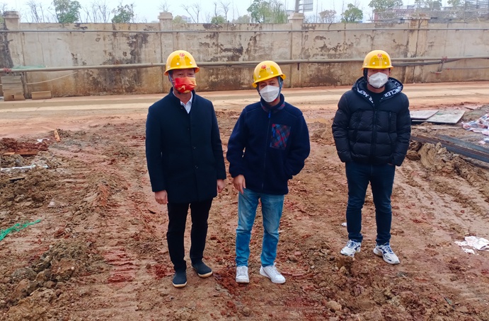 南昌市政建設集團領導班子深入項目一線開展節前督導慰問 南昌市政建設集團領導班子深入項目一線開展節前督導慰問