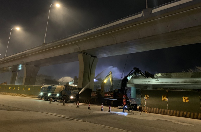 《南昌日報》對S49楓生快速路北段提升改造工程最新施工進展進行報道 《南昌日報》對S49楓生快速路北段提升改造工程最新施工進展進行報道