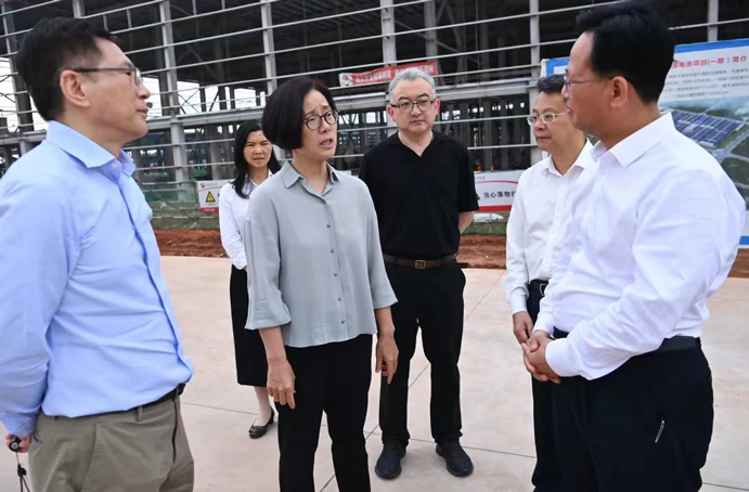 贛州市委書記吳忠瓊調研我司城西產業園項目