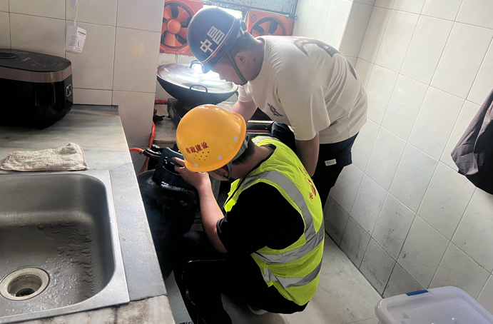 南昌市政建設集團開展燃氣安全大檢查 南昌市政建設集團開展燃氣安全大檢查