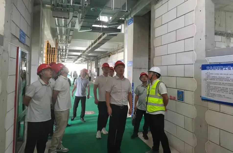 南昌市政建設集團組織“優秀工地”觀摩交流活動 南昌市政建設集團組織“優秀工地”觀摩交流活動