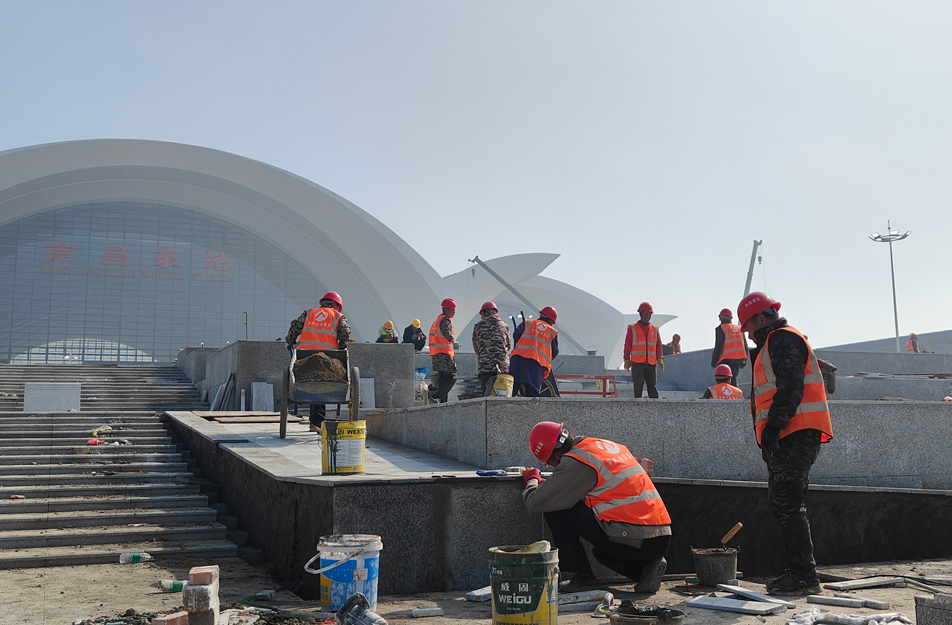 南昌高鐵東站站前廣場及配套工程建設 南昌高鐵東站站前廣場及配套工程建設