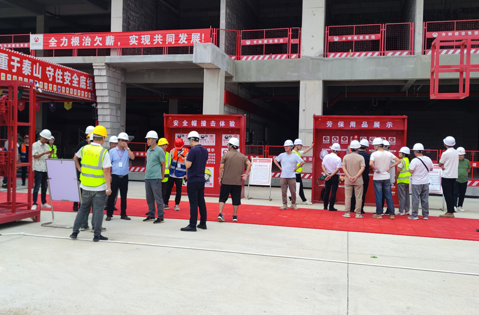 新建區人民醫院二部及疾控中心項目2024年江西省建筑施工安全生產標準化示范觀摩工地 新建區人民醫院二部及疾控中心項目2024年江西省建筑施工安全生產標準化示范觀摩工地