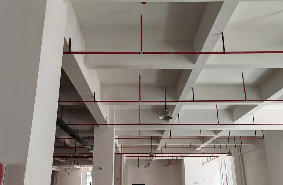 南昌市政建設集團有限公司上饒標準廠房項目打造消防工程安裝樣板 南昌市政建設集團有限公司上饒標準廠房項目打造消防工程安裝樣板