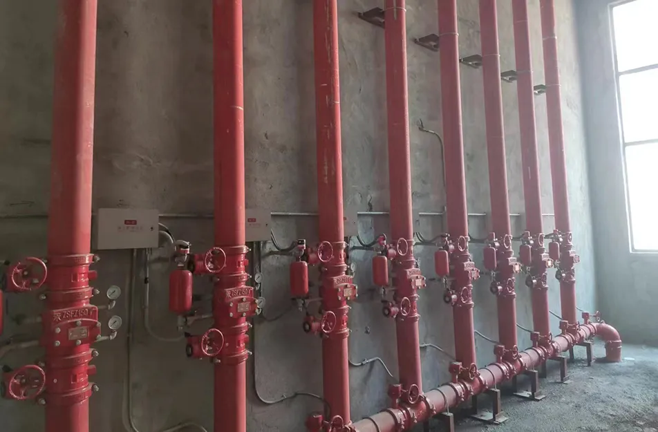 南昌市政建設集團有限公司上饒標準廠房項目打造消防工程安裝樣板 南昌市政建設集團有限公司上饒標準廠房項目打造消防工程安裝樣板