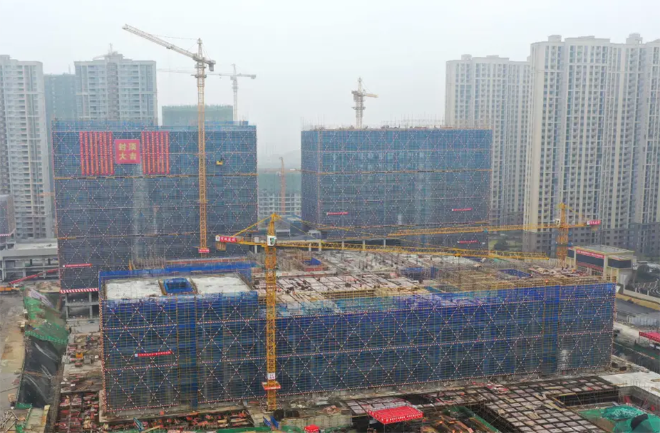 南昌市政建設集團有限公司新建醫院二部項目獲“國家級安全標準化工地”稱號